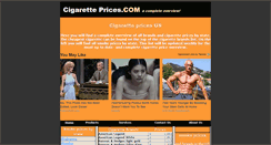 Desktop Screenshot of cigaretprices.com
